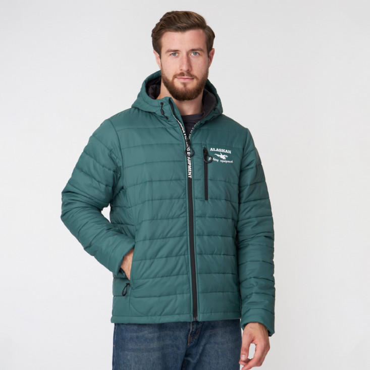 Куртка Alaskan Juneau Green  M утепл.стеганая