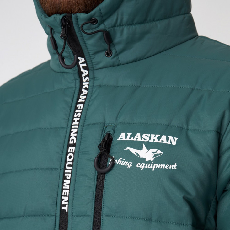 Куртка Alaskan Juneau Green  M утепл.стеганая