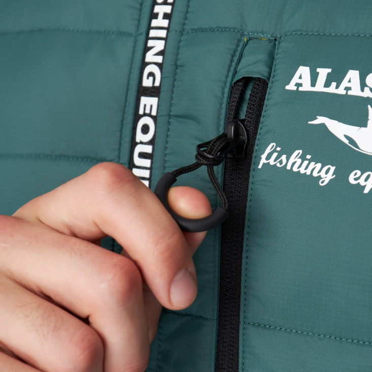 Куртка Alaskan Juneau Green  M утепл.стеганая