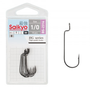 Крючки офсетные Saikyo BS-2314 Offset Round Bend W..